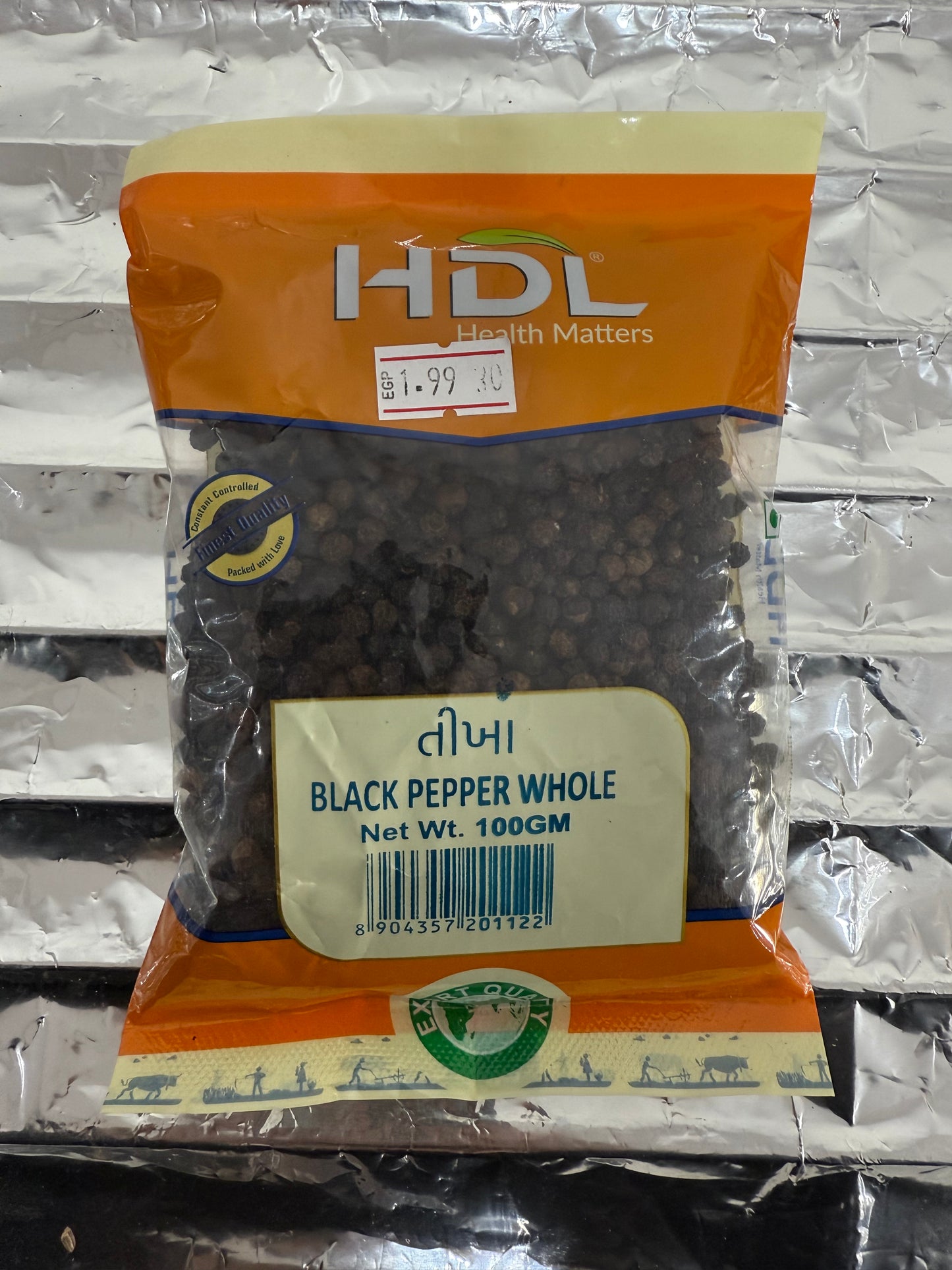 HDL Black Pepper whole